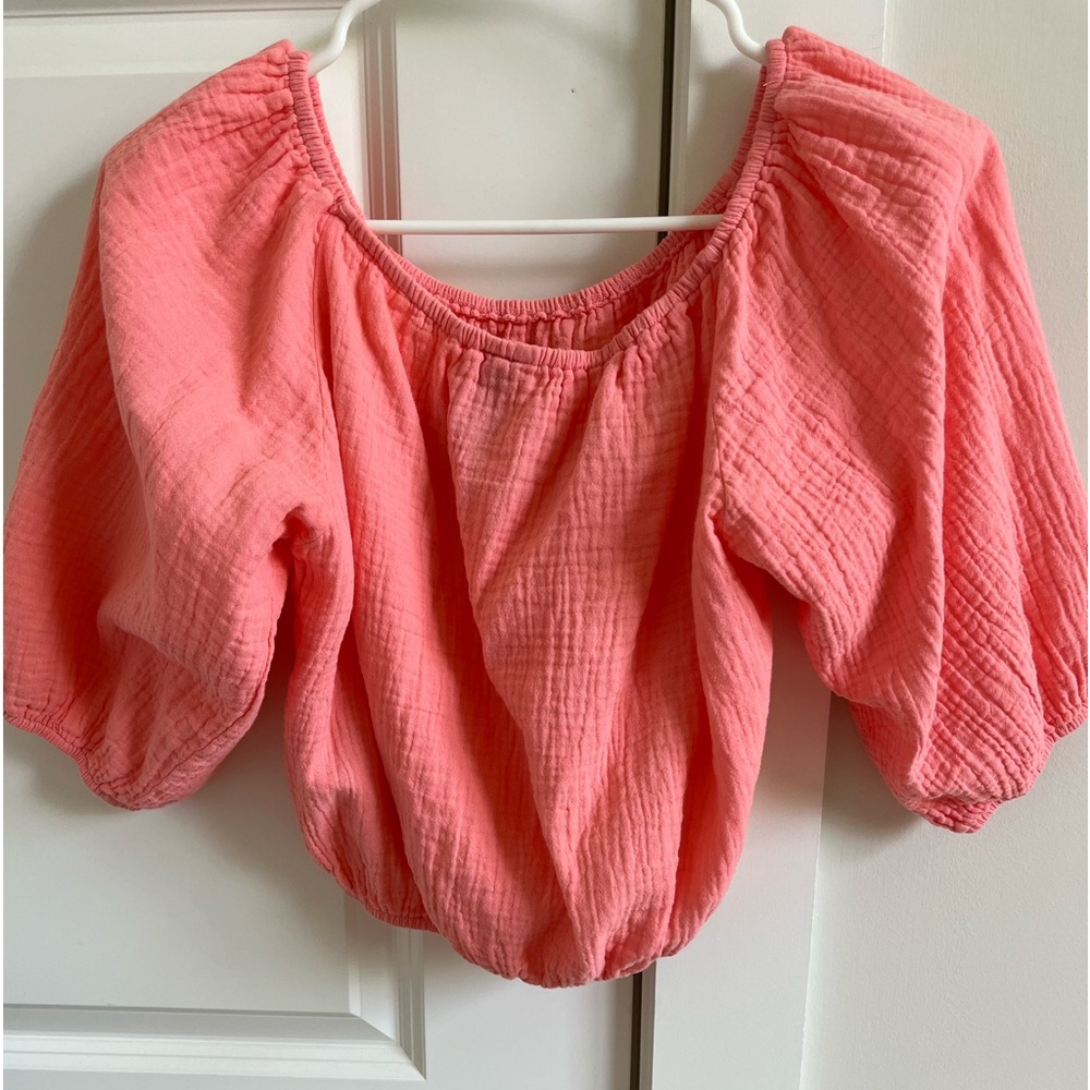 cute mid sleeve top
